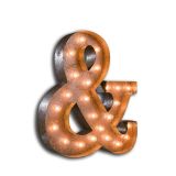 Vintage Light Bulb Letters